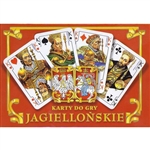 Made in Krakow by Poland's finest card maker - Trefl.  This two deck set features royalty from Poland's historic Jagiellonian dynasty, founders of Poland's oldest university in Krakow.  The back side of the card features The Polish Eagle and The...