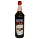 Polish fruit syrups are traditionally use for making flavored vodkas.  Perfect for desserts too.  Try it on your pancakes instead of maple syrup.  Lovely over ice cream and cake.  Try a shot of syrup in a glass of carbonated mineral water for a refreshing