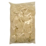 Sealed poly bag of 250 church (altar) wafers (communion hosts).  Unblessed-unconsecrated.  These wafers are made only from the finest natural wheat in Poland. Pure spring water from artesian wells is the only ingredient added.