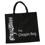 The Chopin Bag is the "shoppin" bag name for this heavy duty, environmentally friendly lined shopping bag.  Made in England