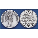 Guardian Angel Pocket Token (Coin). Great for your pocket or coin purse.