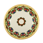 Polish paper plates are available in two sizes:
Luncheon size (9" - 22.7cm diameter)
Dessert size (7" - 18cm diameter)
Perfect way to highlight a Polish paper cut design at school, home, picnic etc.
Set of 8 in a pack.
Made in Poland