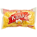 Genuine Polish kluski - egg noodles made with fresh hen eggs and the best flour.  Instructions in both Polish and English text.  Product of Poland.