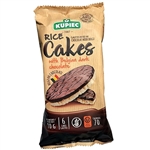 Super delicious rice cake covered on one side with rich dark chocolate and whole grains of brown rice. 6 cakes to a package.