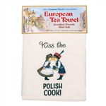 Enjoy this decorative kitchen tea towel 100% cotton flour sack towel. Size is approx 24" x 24".  Not made in Poland.