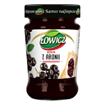 Poland is famous for fruit and berry jams. Enjoy this delicious product made from fresh fruits. Lowicz products are made from only NON-GMO ingredients and contain no artificial colors, additives or preservatives. Contains 35% Chokeberry.  Reduced sugar