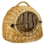 Small animal carrier made by hand of natural Polish wicker. Basket colorations can vary.
