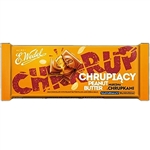Peanut Butter Chrrrup Milk Chocolate impresses with its multi-dimensionality of flavors. Particles of peanuts and crunchy crisps, which are characteristically crunchy, are combined with a sweet and salty peanut butter filling. The whole thing is covered